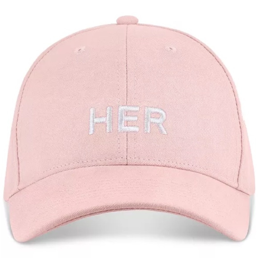 NEW Burberry Her Baseball Cap Pink